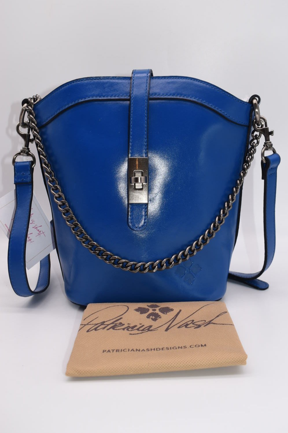 PATRICIA NASH Lavello Bucket Crossbody hot Safflower Blue