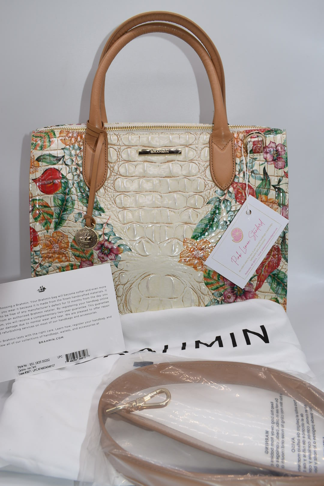 Brahmin melbourne best sale caroline satchel