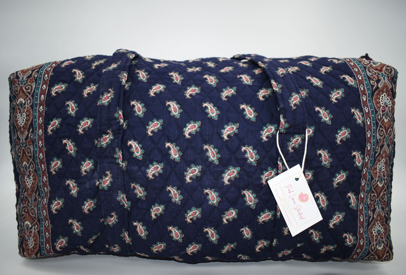 Navy blue vera online bradley purse