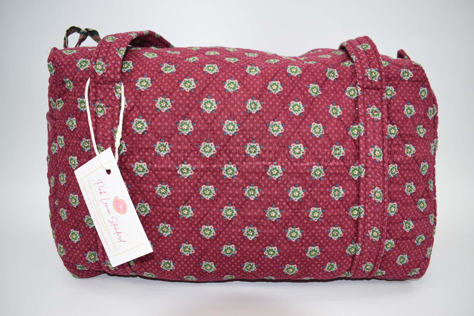 Vera bradley duffel sales bag small