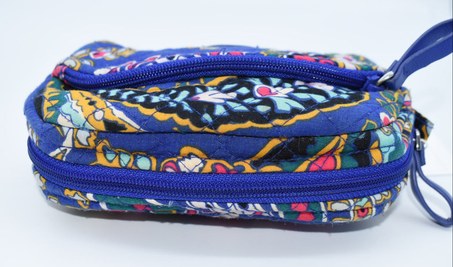 Vera Bradley Iconic Small Cosmetic Bag in "Romantic Paisley " Pattern