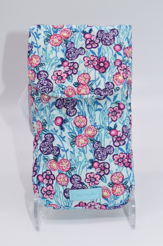 Vera Bradley Carson Cellphone Crossbody Bag in Mickey's Colorful Meadow