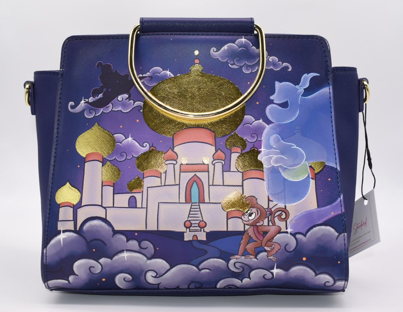 Loungefly Aladdin Princess Jasmine Castle Crossbody Bag