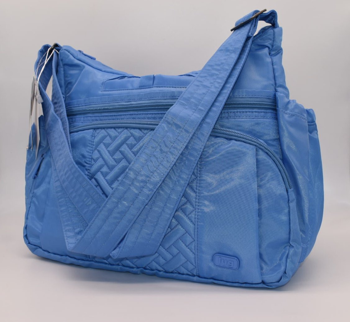 Lug Gallop Crossbody Bag in Blue