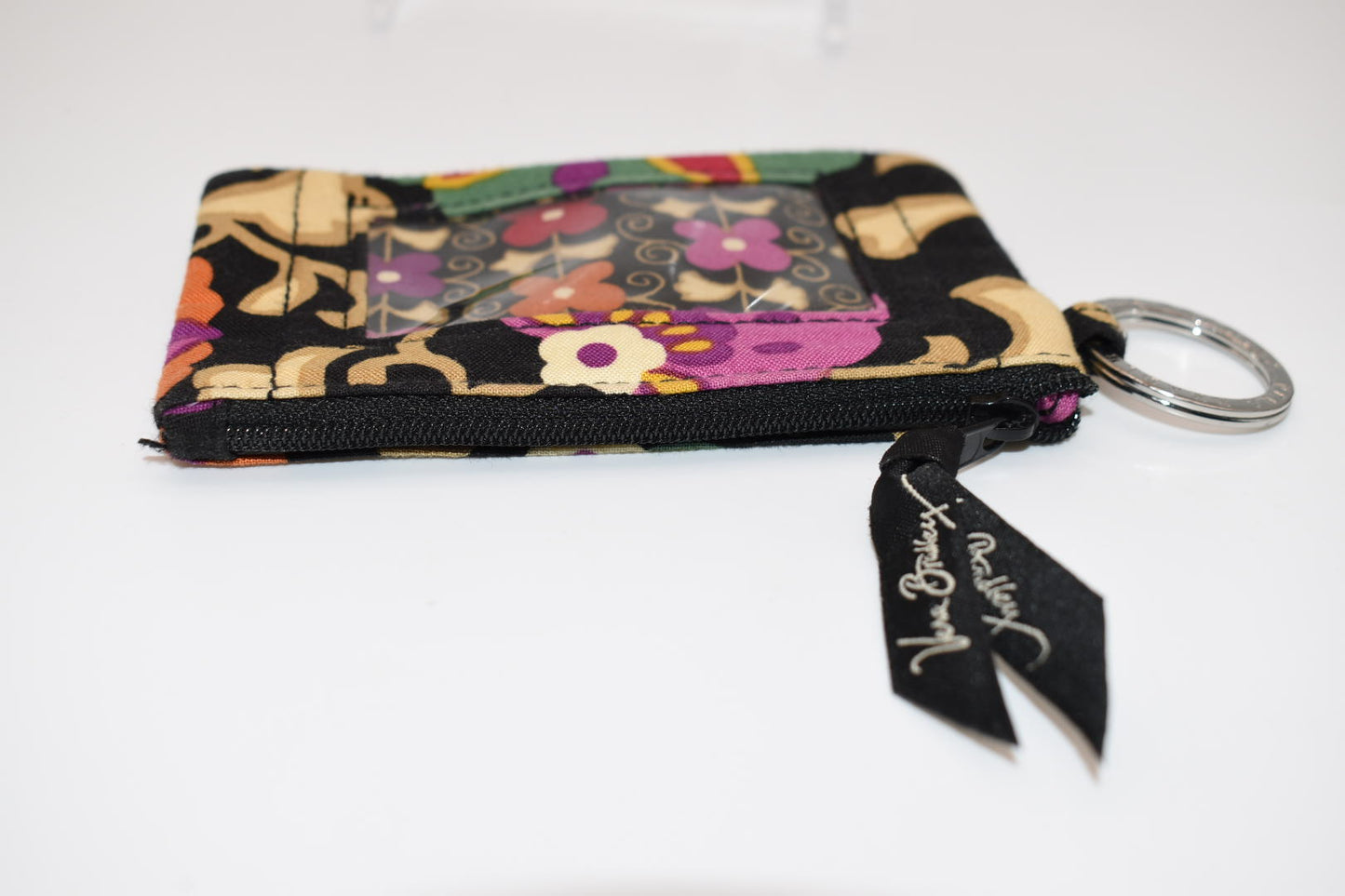 Vera Bradley Zip ID Case in "Suzani" Pattern