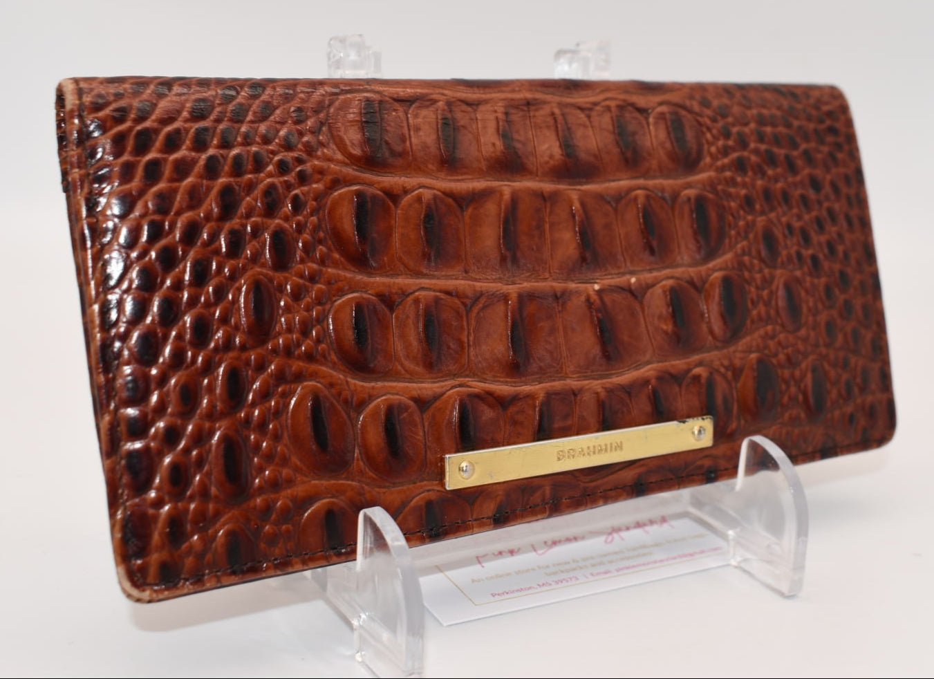 Brahmin Ady Wallet in Pecan Melbourne