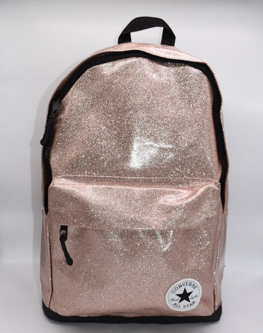 Converse Rose Gold Glitter Backpack