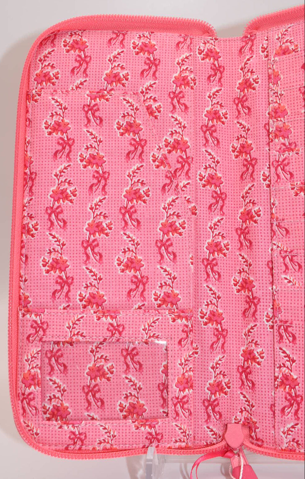 Vera Bradley Travel Organizer Wallet in "Hope Toile" Pattern