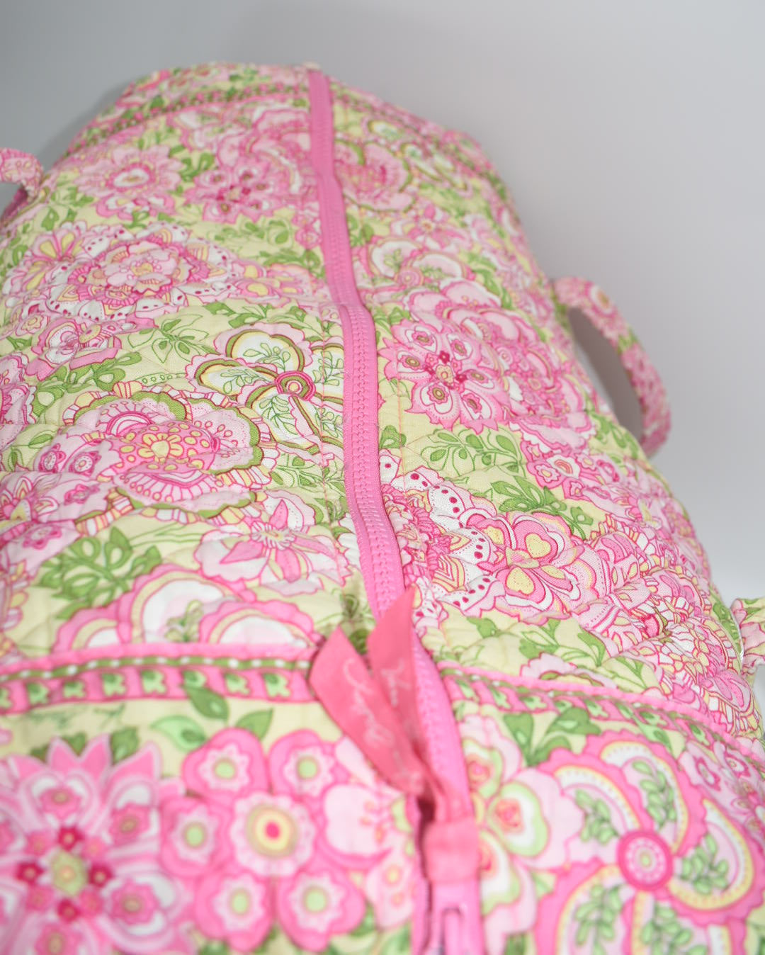 Vera Bradley Large Duffel Bag in "Petal Pink" Pattern