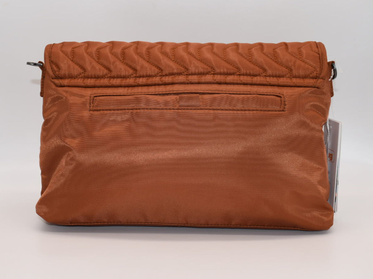 Lug Soar Crossbody Bag in Copper Brown