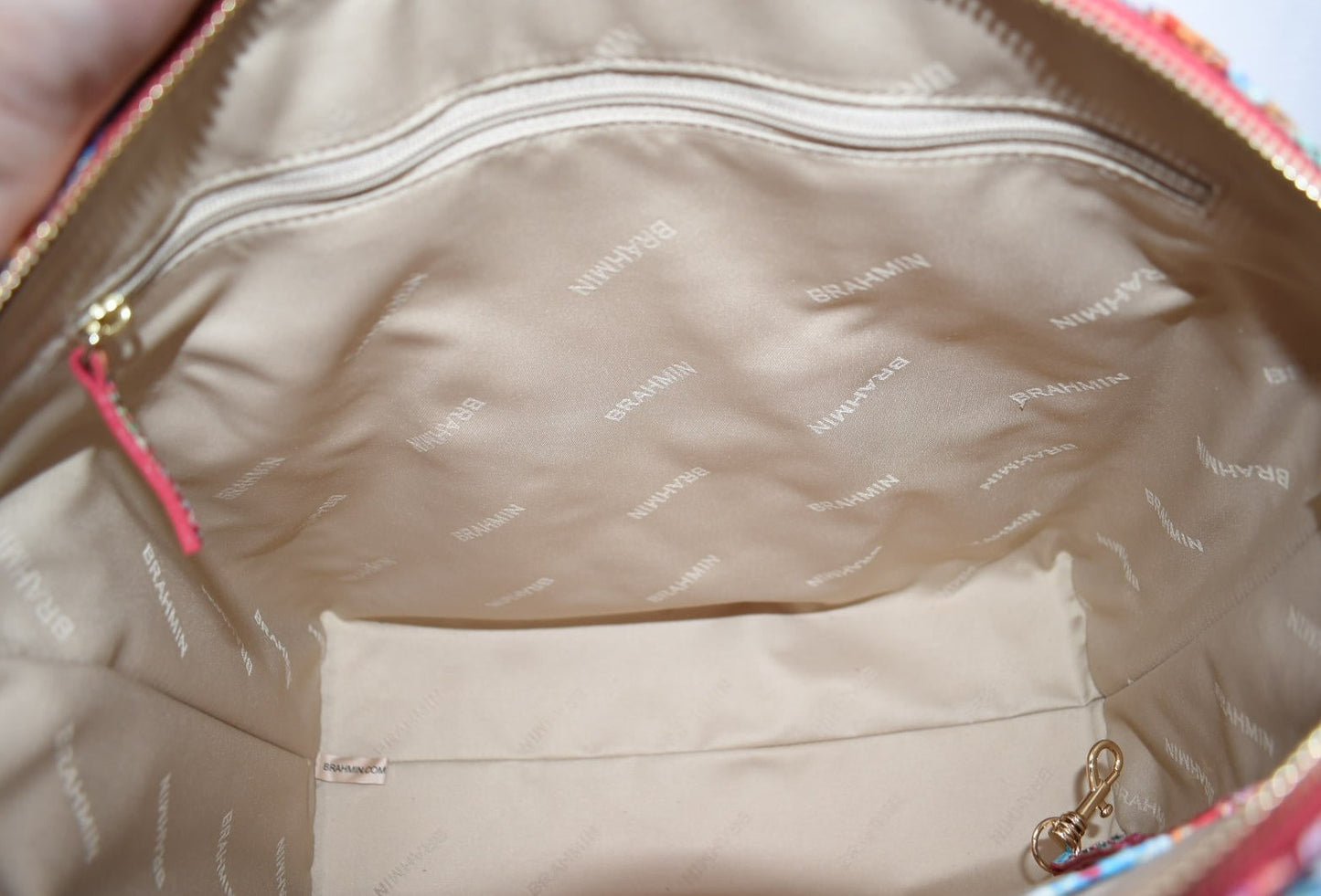 Brahmin Large Duxbury Satchel Bag in Reservior Melbourne