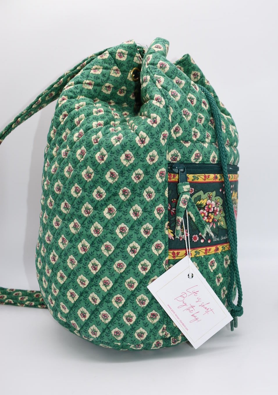 Vintage orders Vera Bradley drawstring bag