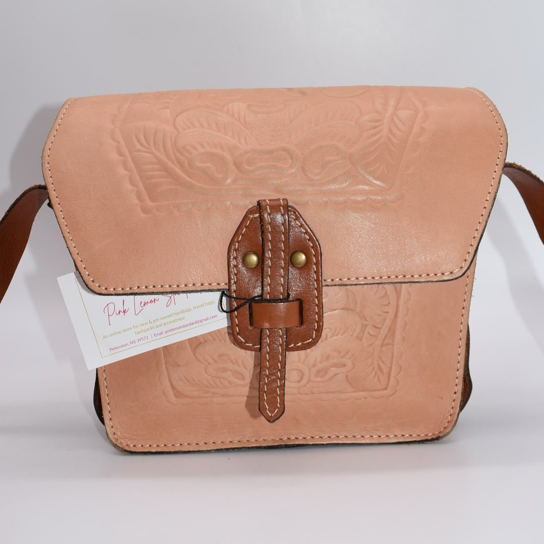 Patricia Nash Tooled Marciano Flap Crossbody Bag