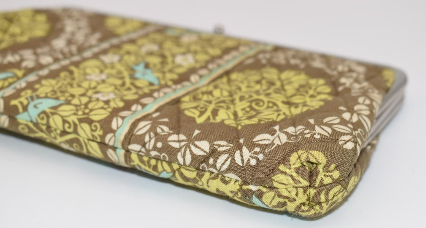 Vera Bradley Double Kisslock Wallet in "Sittin in a Tree" Pattern