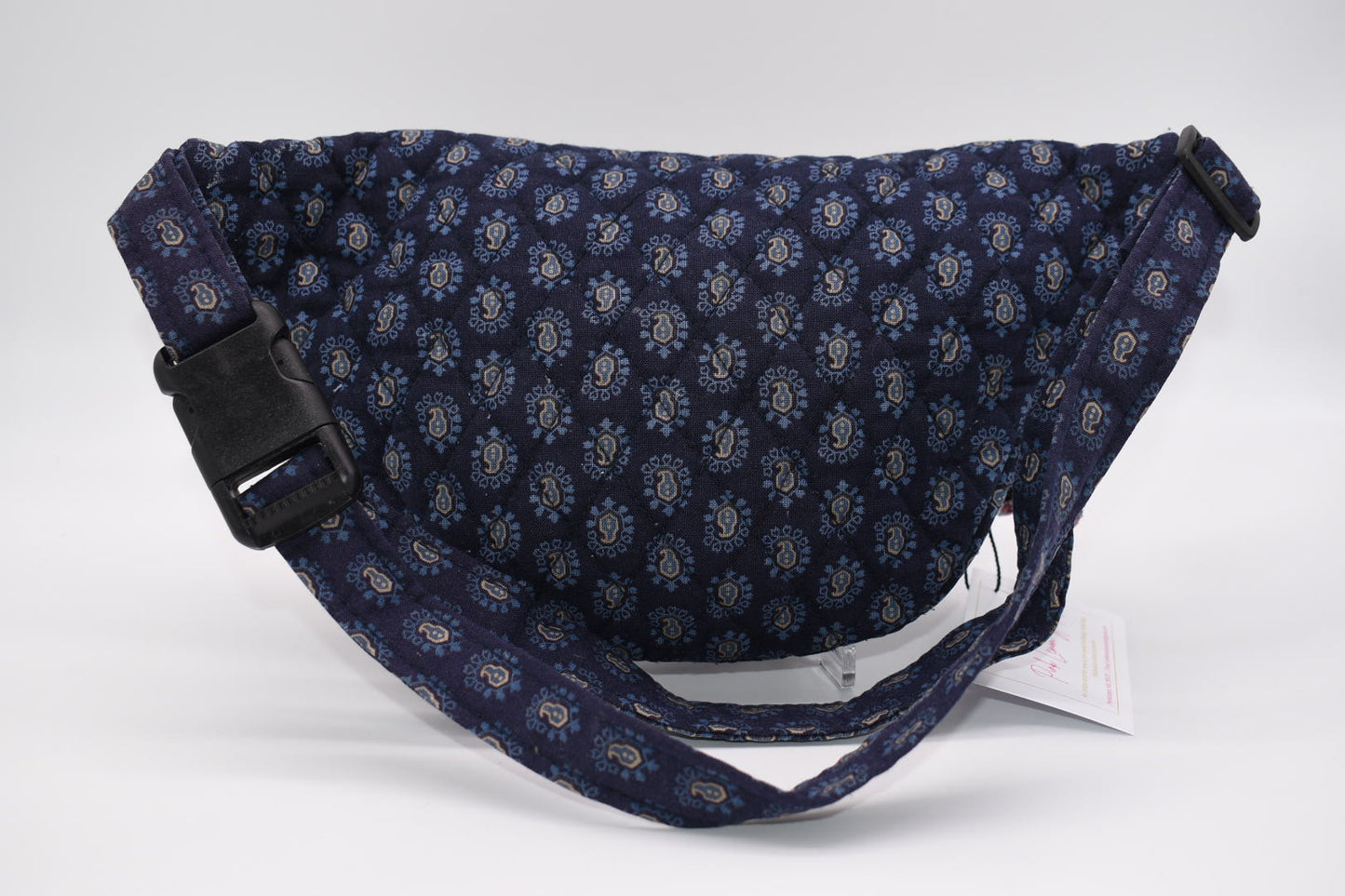 Vintage Vera Bradley Fanny Pack/Belt Bag in "Classic Navy- 1995" Pattern