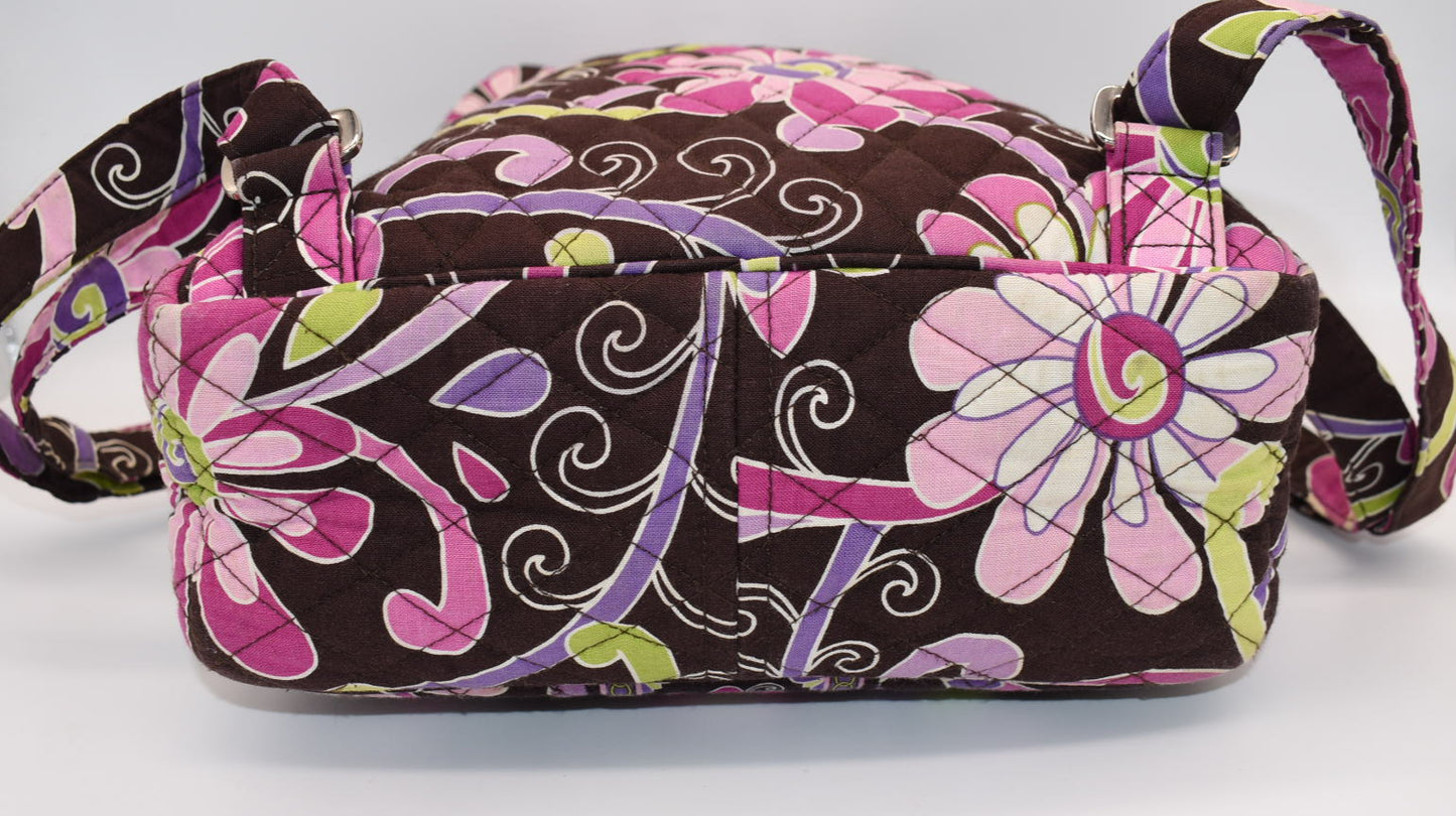 Vera Bradley Small Backpack in "Purple Punch" Pattern