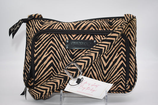 Vera Bradley Little Crossbody Bag in "Zebra" Pattern