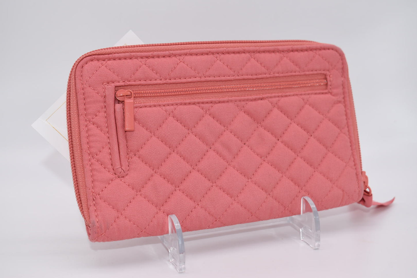 Vera Bradley RFID Turnlock Wallet in Terra Cotta Rose