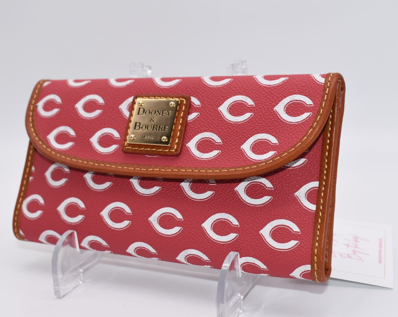 Dooney & Bourke Continental Clutch Wallet - MLB Cincinnati Reds