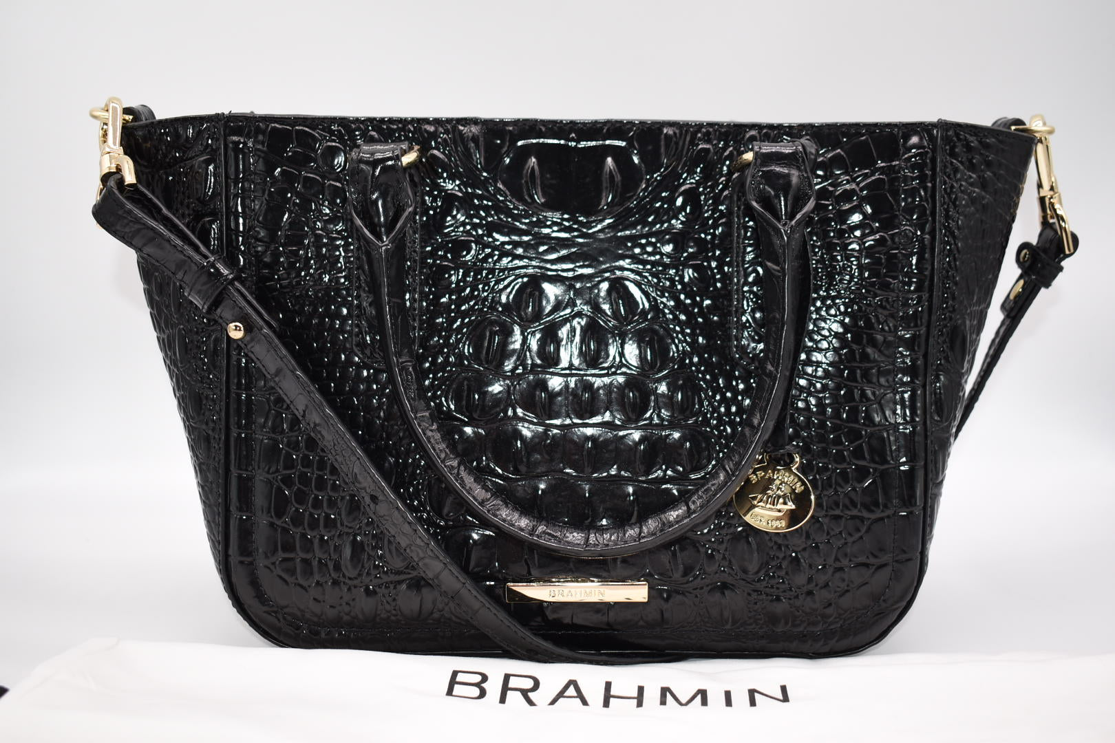 Brahmin Melbourne Small Ashlee hotsell Satchel Bag