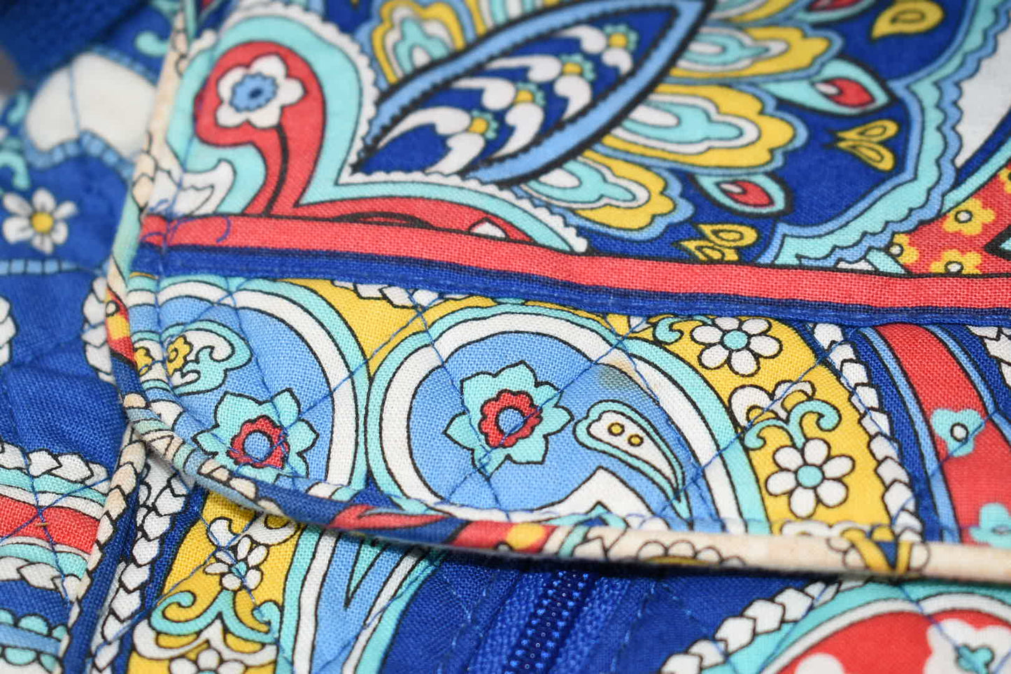 Vera Bradley Messenger/Commuter Bag in "Marina Paisley" Pattern