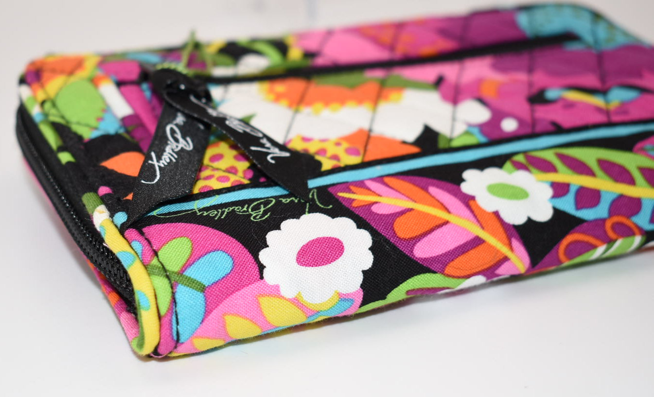 Vera Bradley Turnlock Wallet in "Va Va Bloom" Pattern