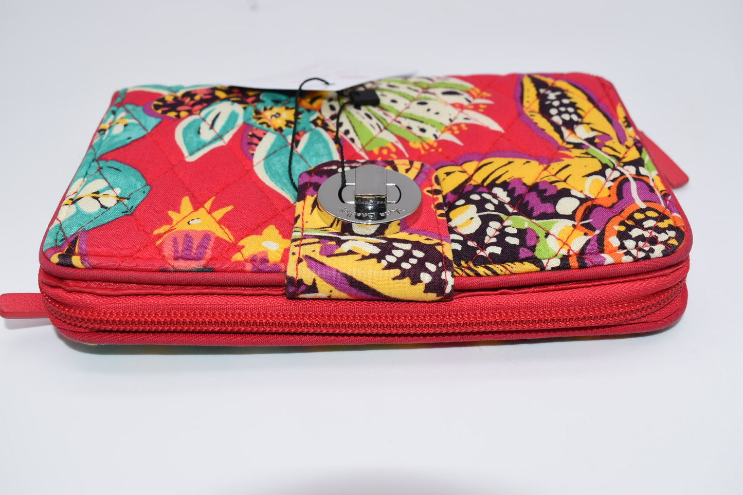 Vera Bradley RFID Turnlock Wallet in "Rumba" Pattern