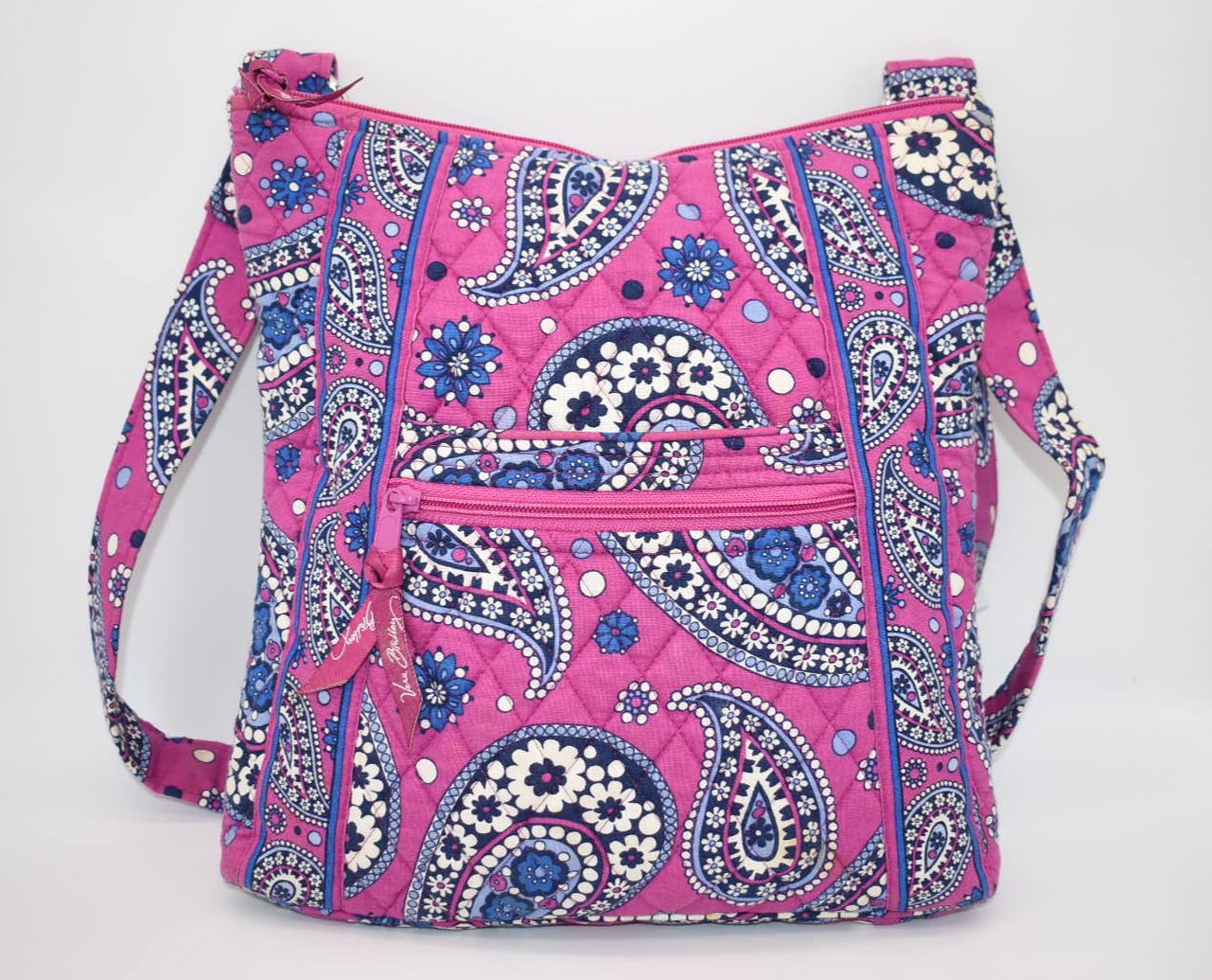 Vera Bradley Hipster Crossbody Bag in "Boysenberry" Pattern