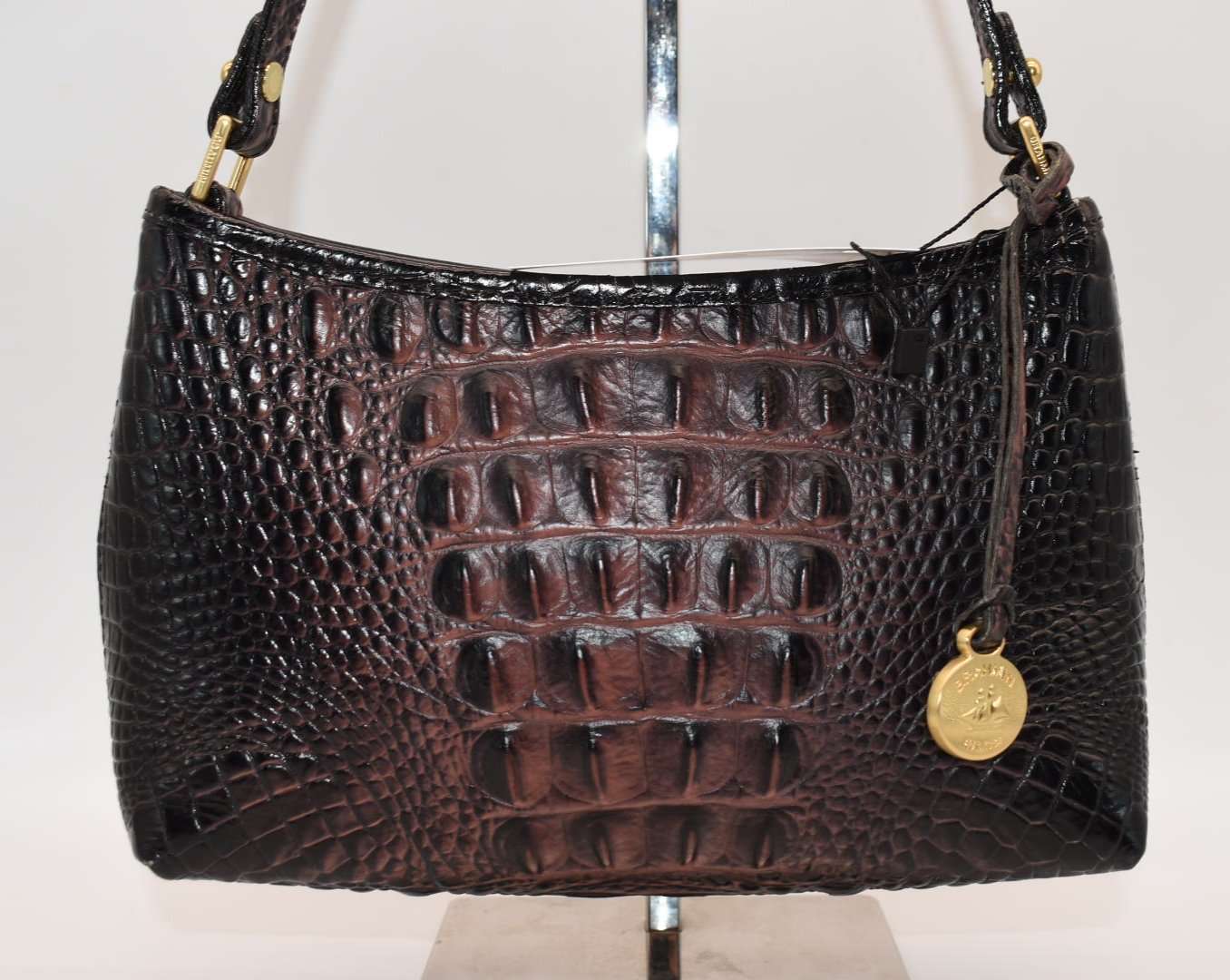 Brahmin Lorelei Shoulder Bag in Dark Brown Cocoa Melbourne