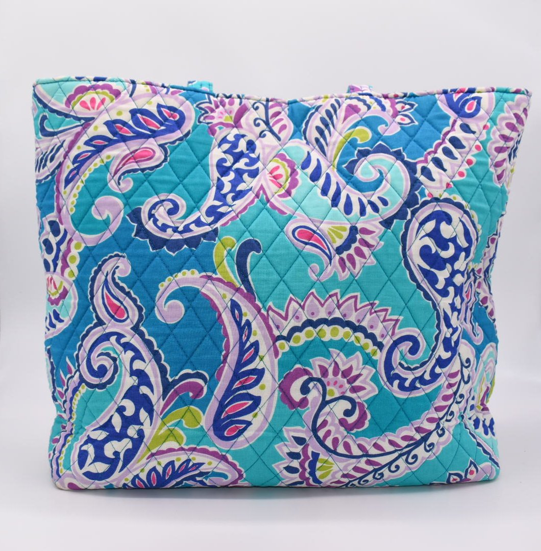 Vera Bradley Tote Bag in Waikiki Paisley Pattern