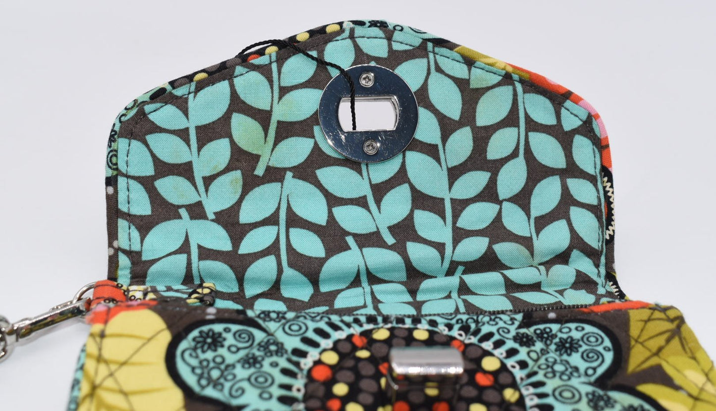 Vera Bradley Your Turn Smartphone Wristlet in "Flower Shower" Pattern