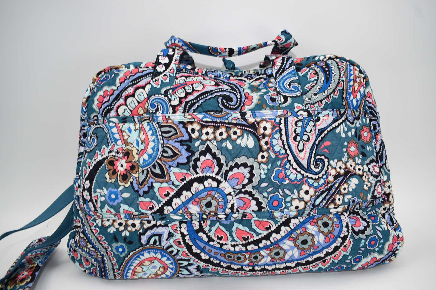 Vera Bradley Medium Traveler Bag in "Haymarket Paisley Jewel" Pattern