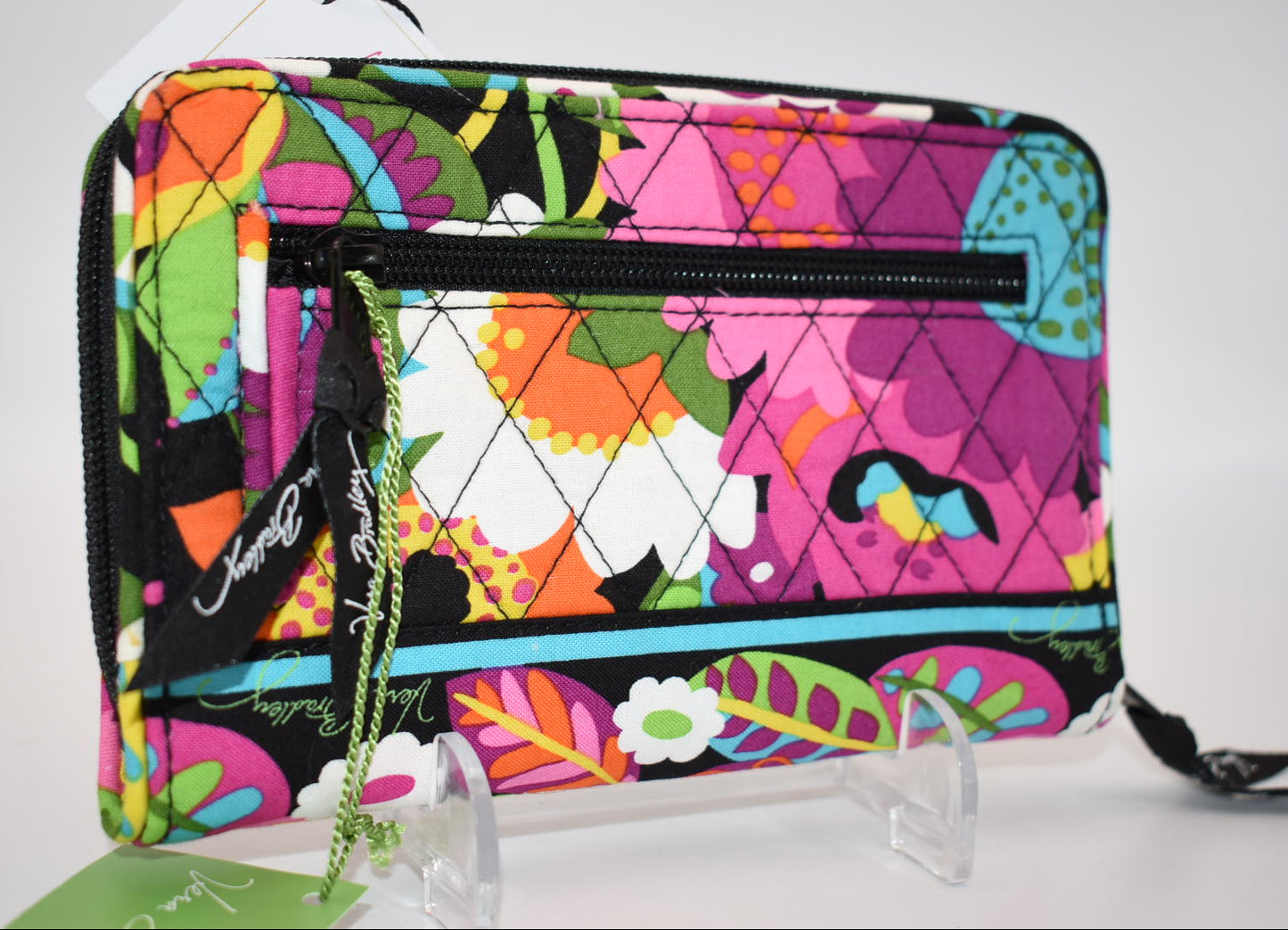 Vera Bradley Turnlock Wallet in "Va Va Bloom" Pattern