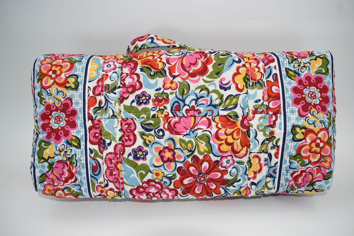 Vera Bradley Small Duffel Bag in "Hope Garden" Pattern