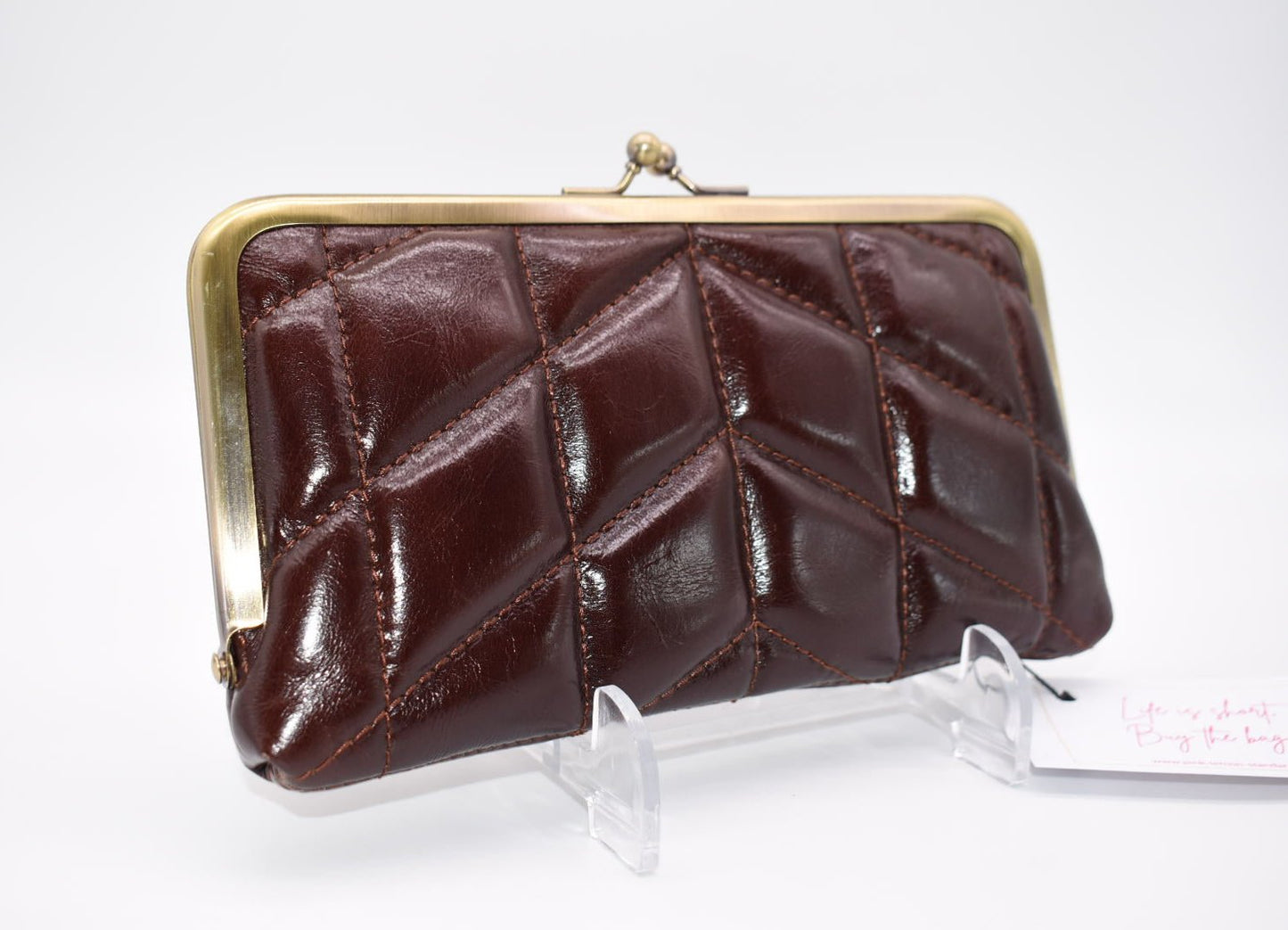 Patricia Nash Everly Quilted Nappa Framed Wallet