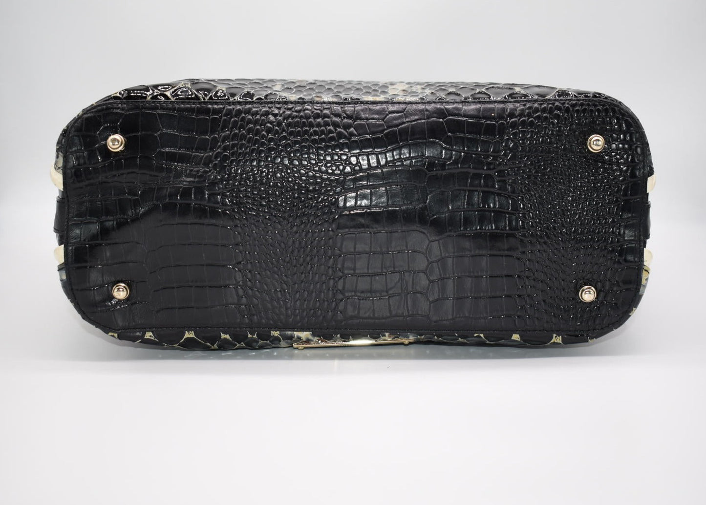 Brahmin Medium Asher Tote Bag in Black Carlisle