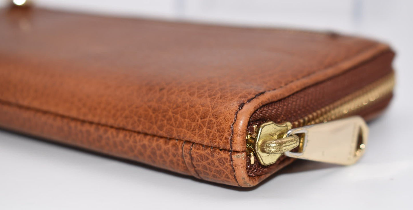 Brahmin Suri Wallet in Cognac Newbury