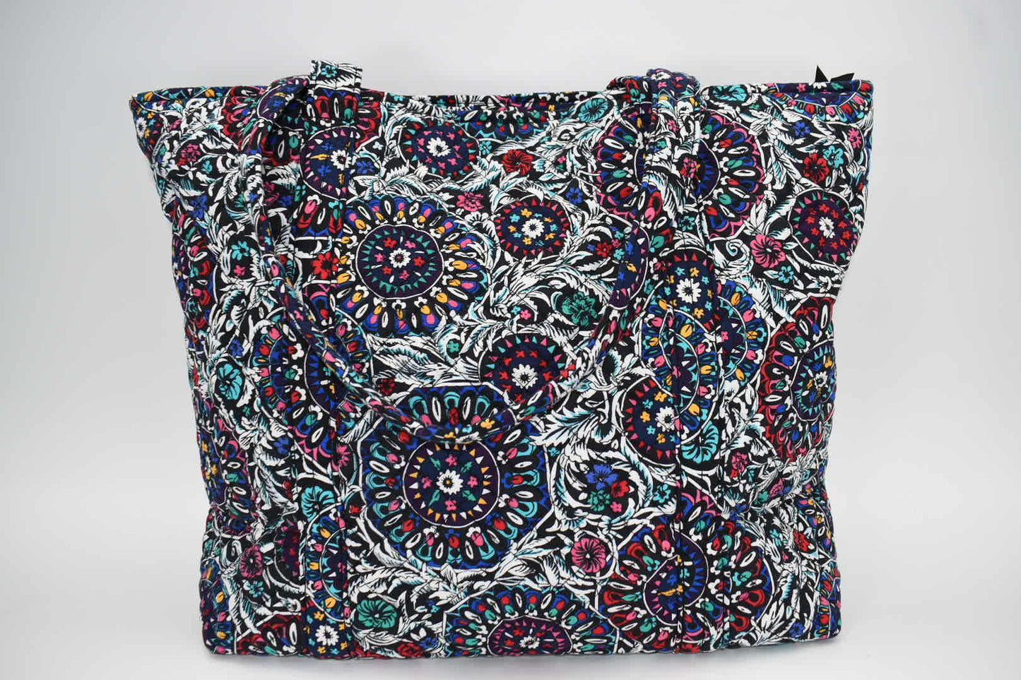 Vera Bradley Large Vera Tote Bag in "Stained Glass Medallion" Pattern