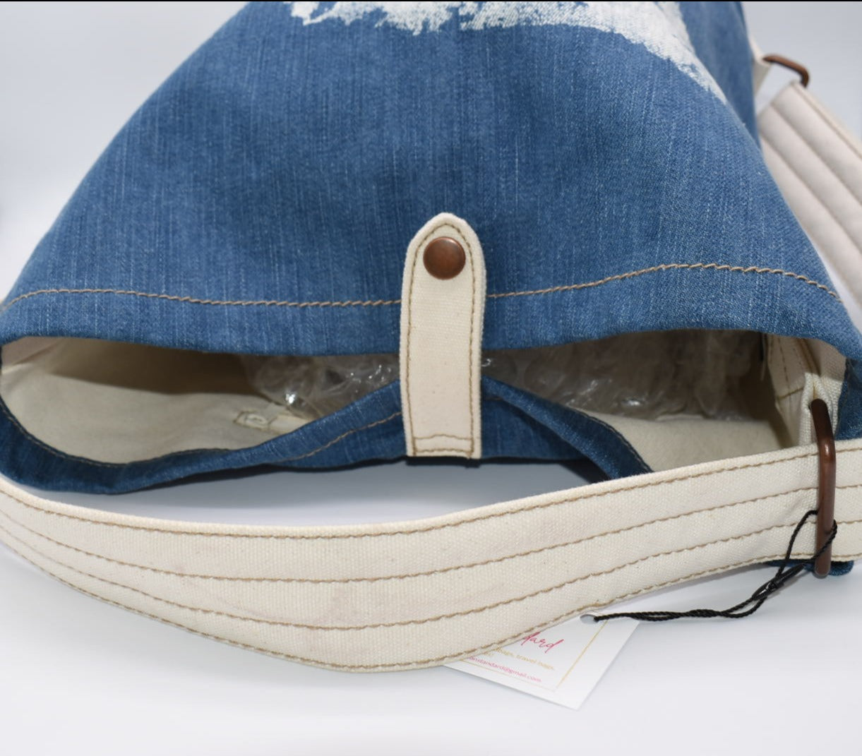 Feed Project & GAP Denim Convertible Bucket Tote Bag