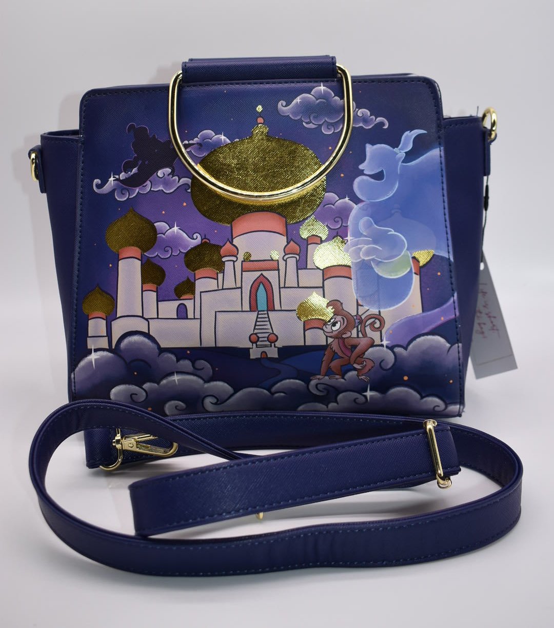 Loungefly Aladdin Princess Jasmine Castle Crossbody Bag