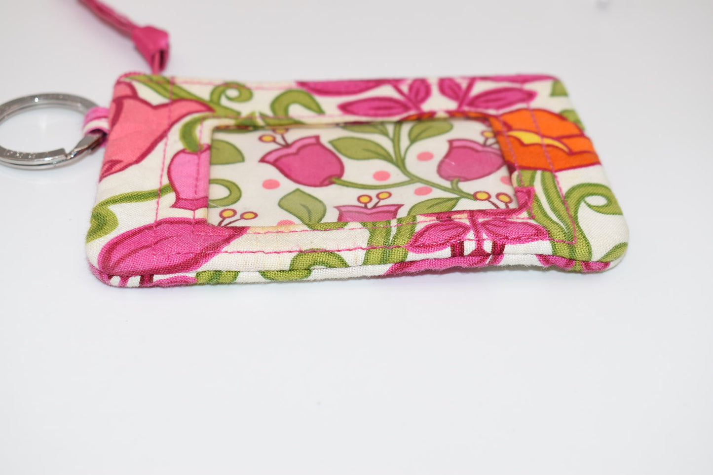 Vera Bradley Zip ID Case in "Lilli Bell" Pattern