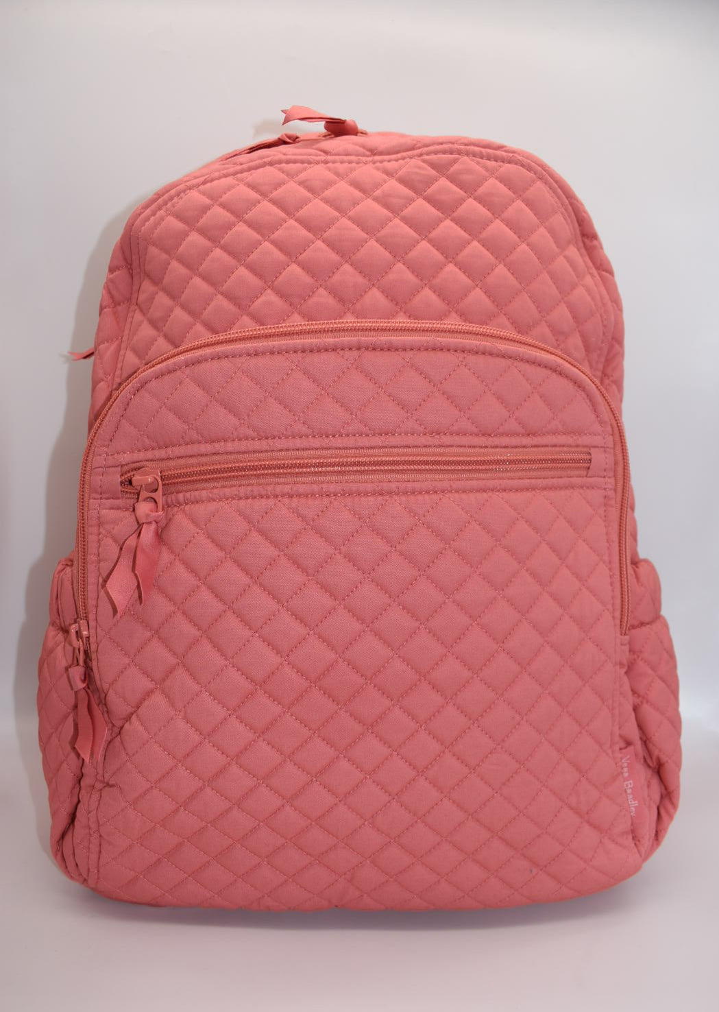 Vera Bradley Campus Backpack in "Terra Cotta Rose" Pattern