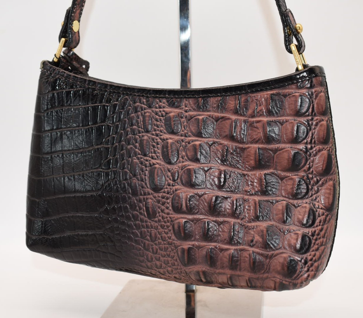 Brahmin Lorelei Shoulder Bag in Dark Brown Cocoa Melbourne