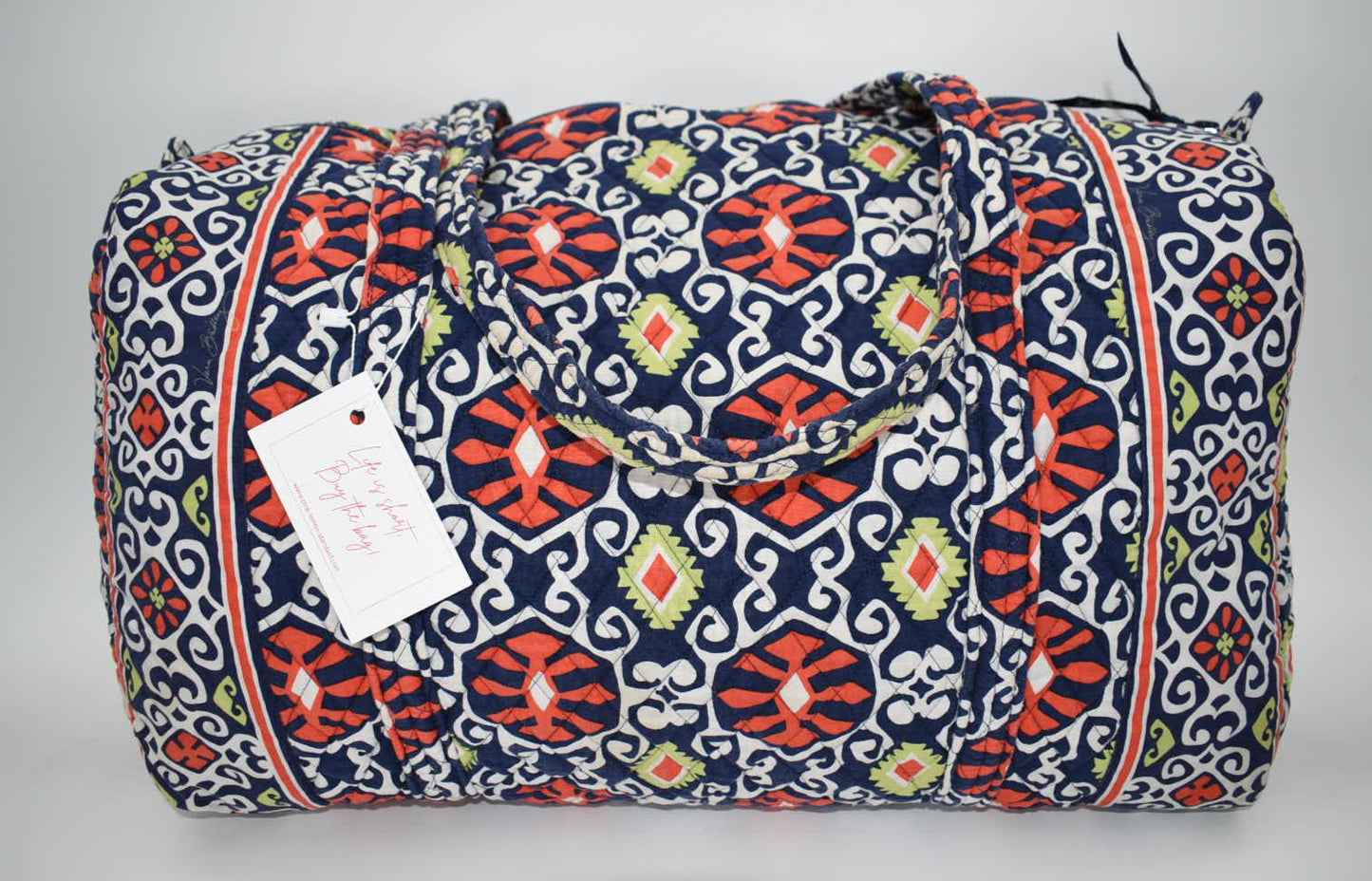 Vera Bradley Large Duffel Bag in "Sun Valley" Pattern