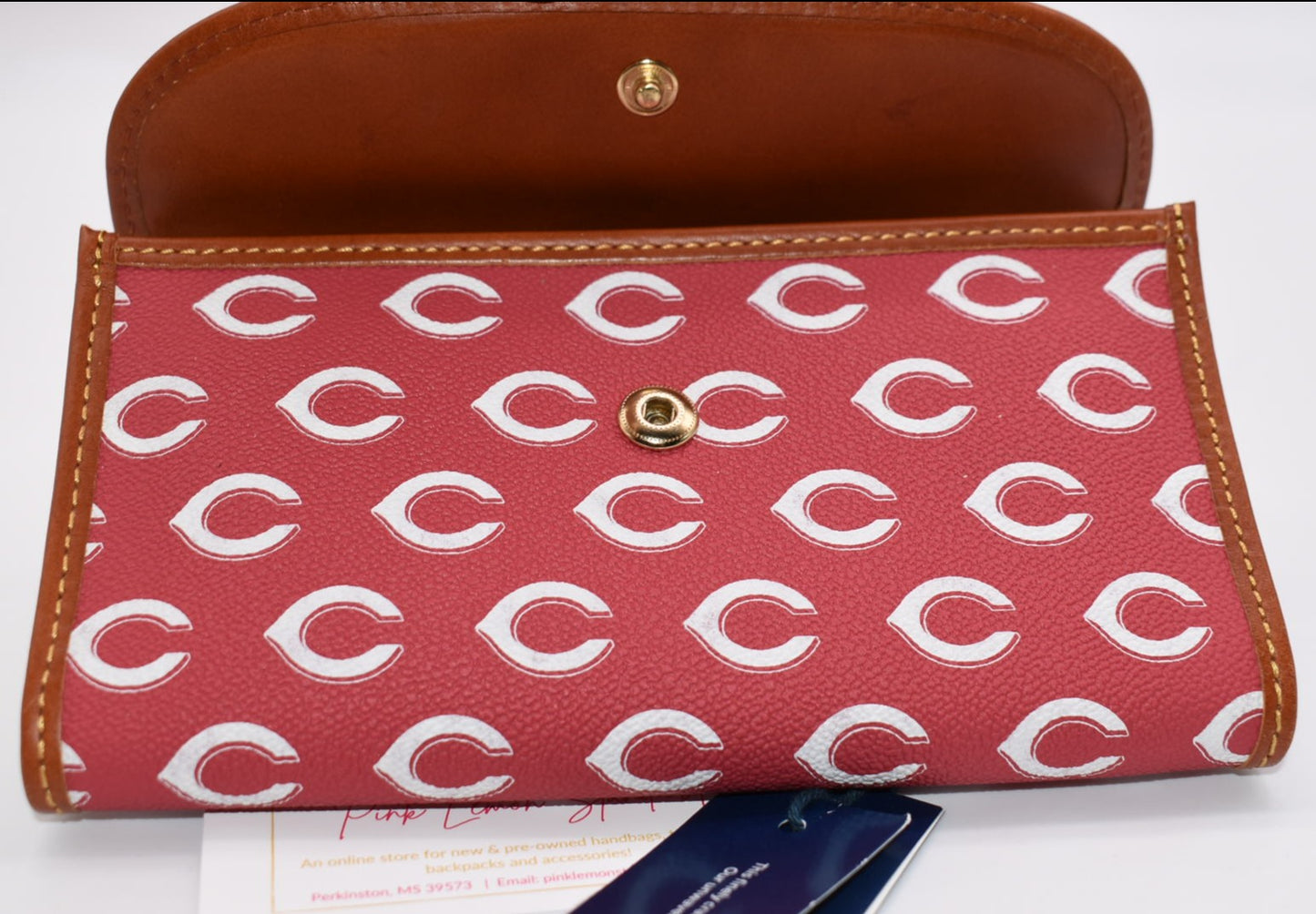 Dooney & Bourke Continental Clutch Wallet - MLB Cincinnati Reds