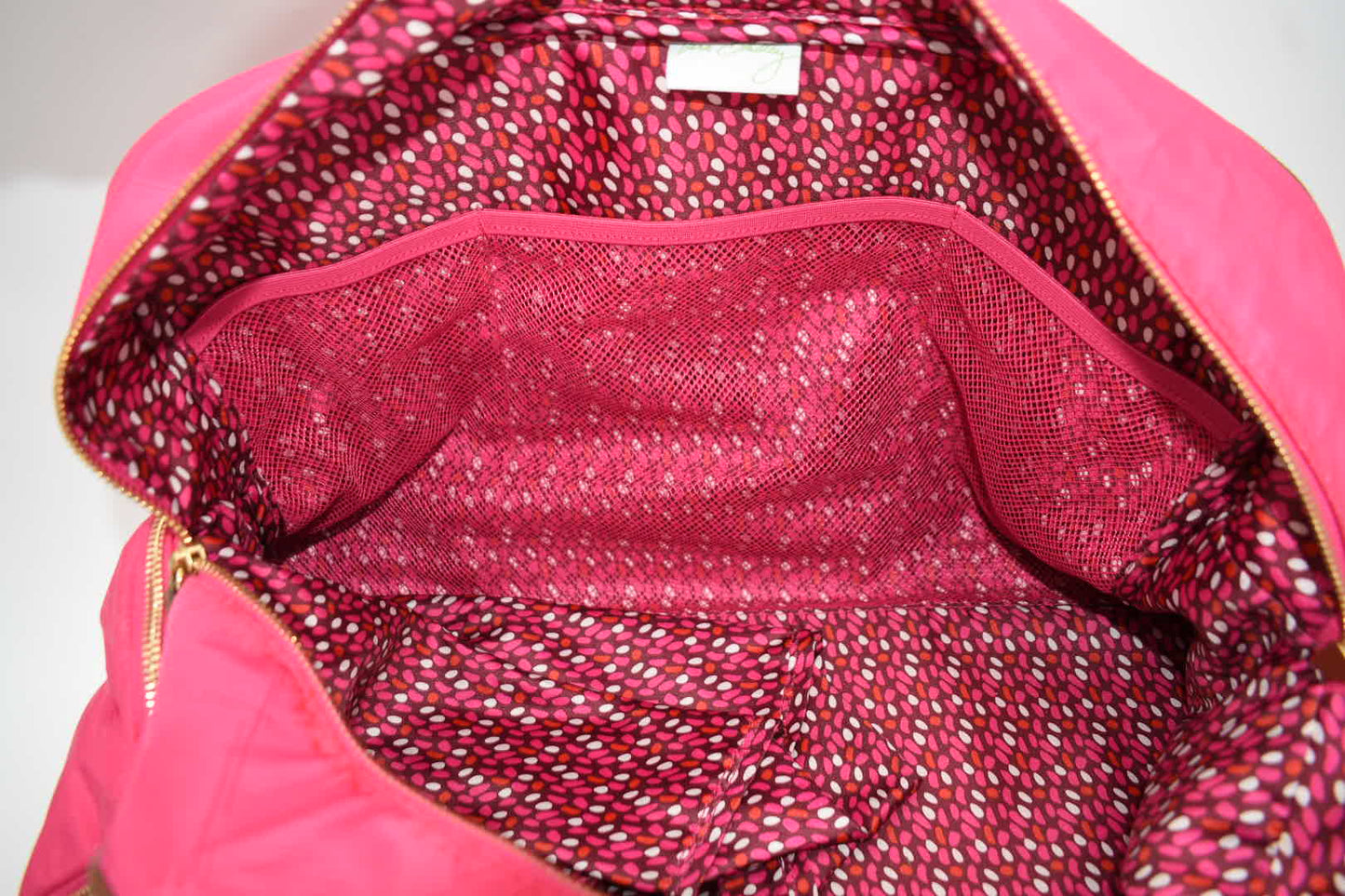 Vera Bradley Preppy Poly Yoga Sport Bag