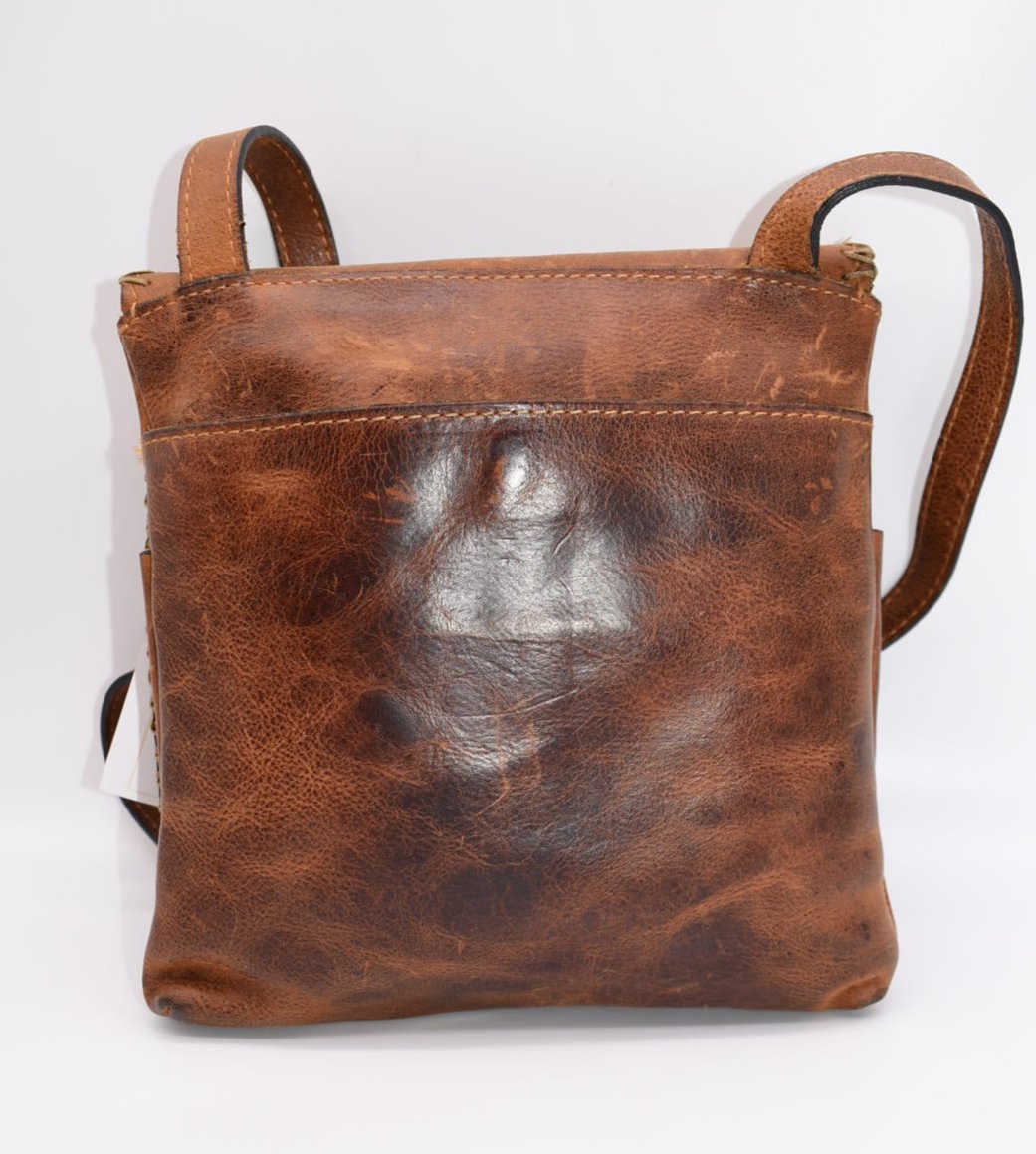 Patricia Nash Medallion Distressed Granada Crossbody Bag