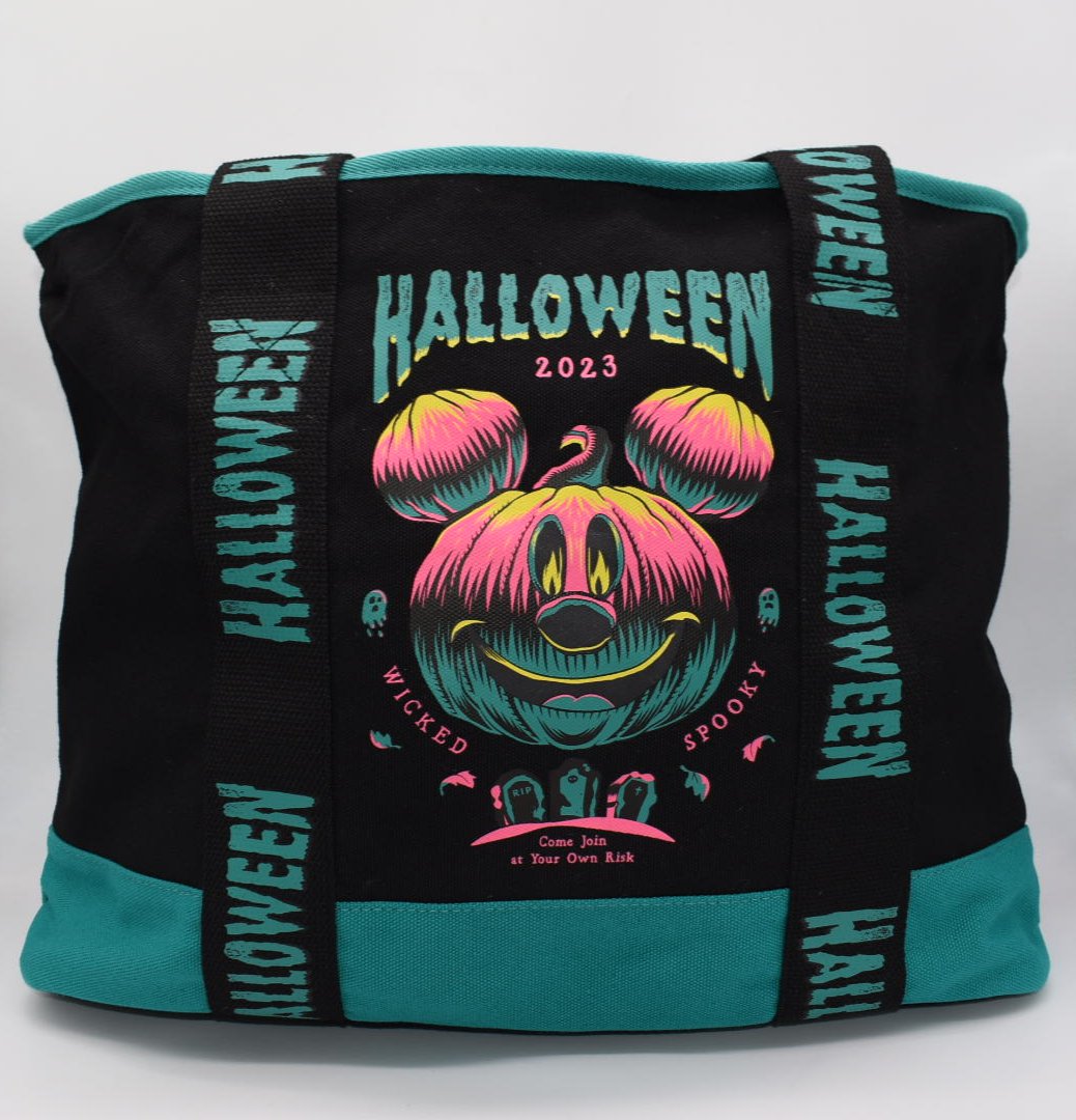 New fashion Halloween Peanuts Gang and Mickey Boo Tote Bags