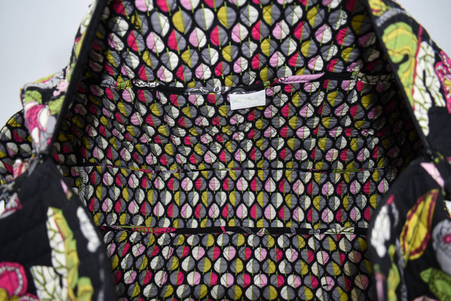 Vera Bradley Large Sports Duffel Bag in "Moon Blooms" Pattern