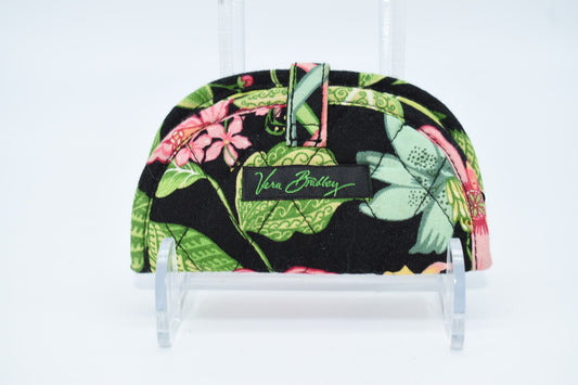 Vera Bradley Mini Jewelry Roll Pouch in "Botanica" Pattern